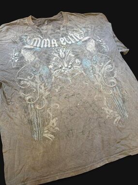 MMA Elite Men's Short Sleeve Graphic Tee - Gray